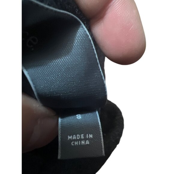 Vince Mens Charcoal Gray 100% Wool Lightweight Pullover Hoodie Sweater S - Picture 4 of 6